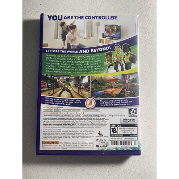 Kinect Adventures - Microsoft Xbox 360 Authentic Game - Complete - Picture 2 of 3